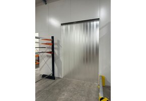 Strokengordijn op Maat - Kant en Klaar - MAT Transparant pvc stroken 200x2mm