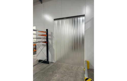 Strokengordijn op Maat - Kant en Klaar - MAT Transparant pvc stroken 200x2mm