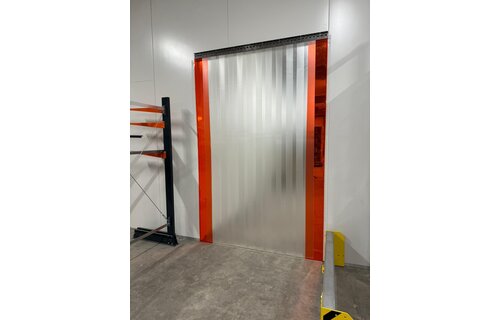Strokengordijn op Maat - Kant en Klaar - MAT Transparant pvc stroken 200x2mm