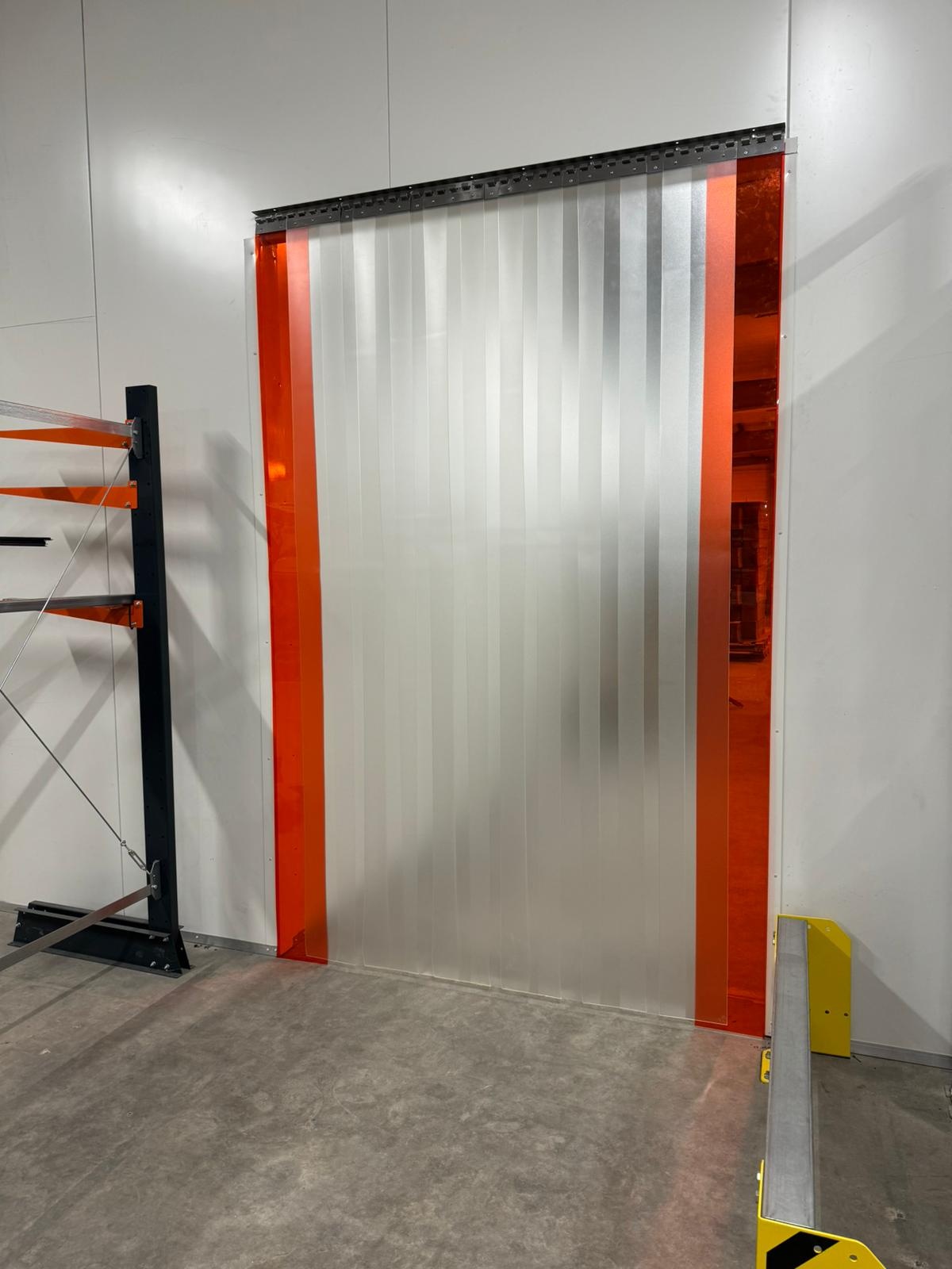 Strokengordijn op Maat - Kant en Klaar - MAT Transparant pvc stroken 200x2mm