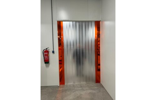 Strokengordijn op Maat - Kant en Klaar - MAT Transparant pvc stroken 200x2mm