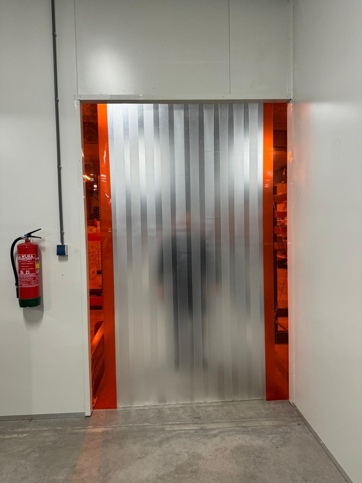 Strokengordijn op Maat - Kant en Klaar - MAT Transparant pvc stroken 200x2mm