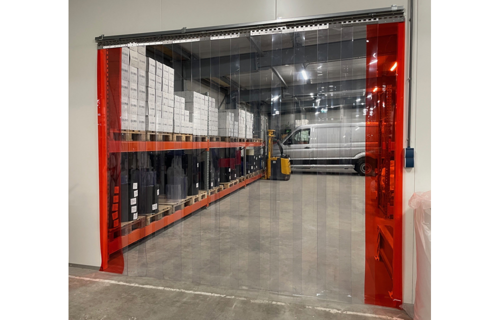 Strokengordijn op Maat - Kant en Klaar - Transparant pvc stroken 300x3mm