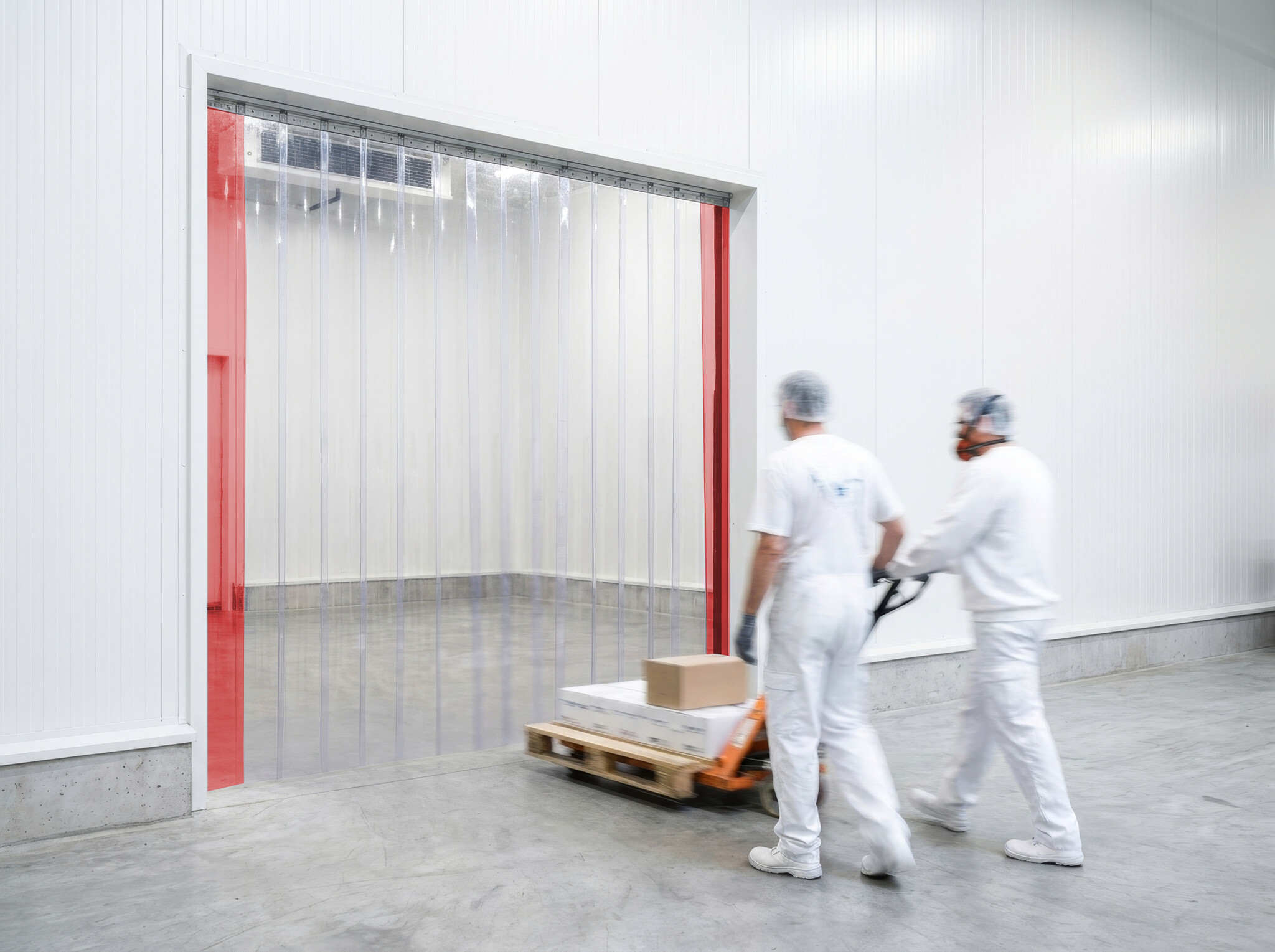 PVC-strokengordijn voor koelcel en vrieszone