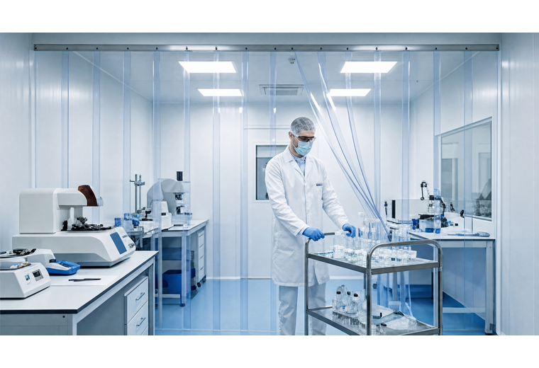 Strokengordijn Antistatisch voor Datacenters en Clean Rooms