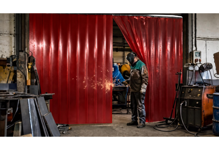 Industrie – PVC Strokengordijnen voor Industriële Toepassingen