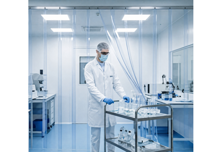 Strokengordijn Antistatisch voor Datacenters en Clean Rooms