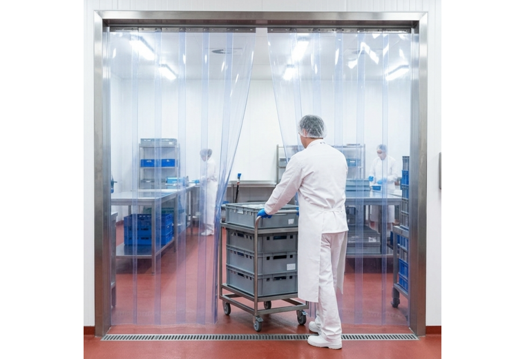 Food Safe & HACCP strokengordijnen op maat