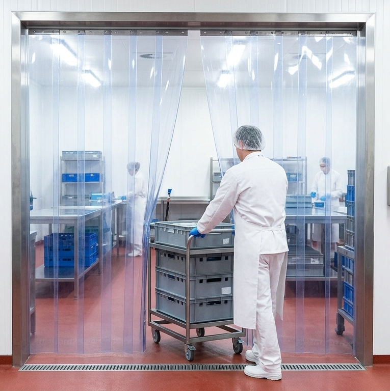 HACCP & Voedselveiligheid: Waarom een standaard strokengordijn niet volstaat