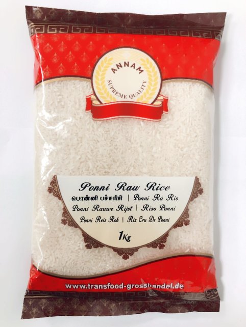 Ponni Raw Rice 1kg Ponni Raw Rice 1kg