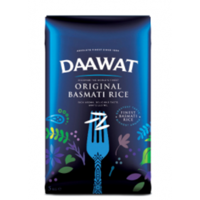 Blue Basmati Original Rice 2kg Blue Basmati Original Rice 2kg