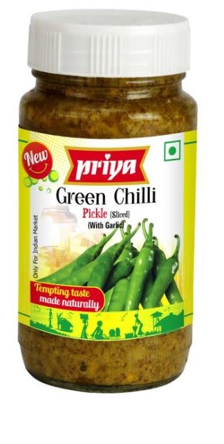 Green Chilli Sliced Pickle 300gr Green Chilli Sliced Pickle 300gr