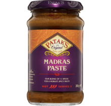 Madras Curry Paste HOT 283gr