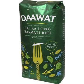 Green Extra Long Basmati Rice 1kg