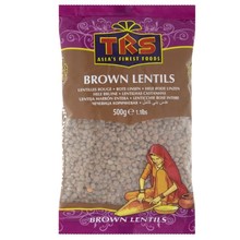 Brown Lentils Whole 500gr