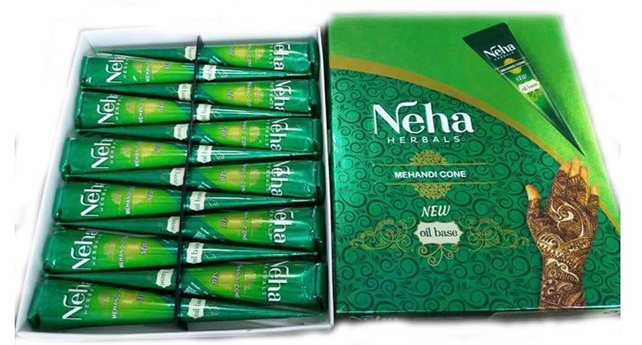 Mehandi Cones (Green) 25gr