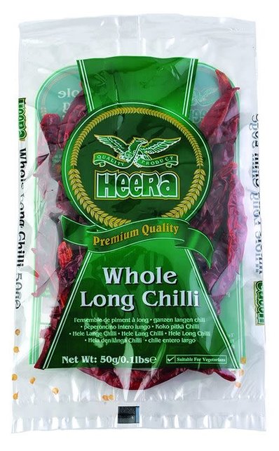 Whole Long Chilli 50gr