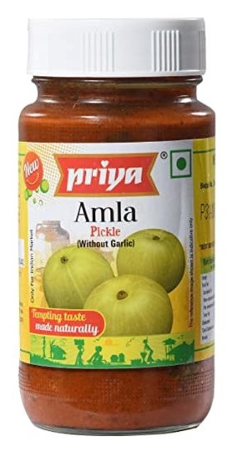 Amla With Out Garlic Pickle 300gr