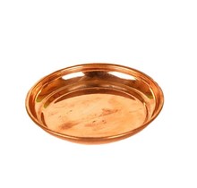 Copper Pooja Plate Small