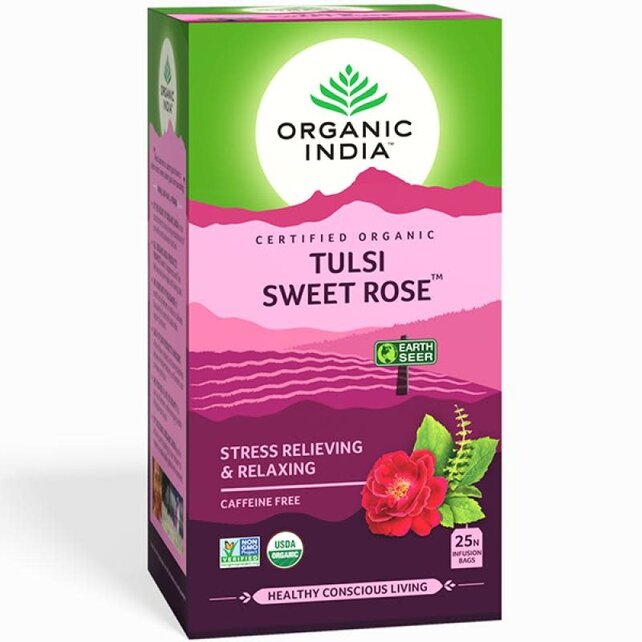Tulsi Sweet Rose Tea 25bags
