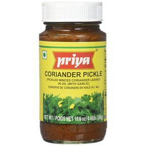 Coriander Pickle With Out Garlic 300gr