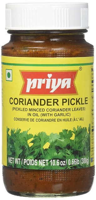 Coriander Pickle With Out Garlic 300gr