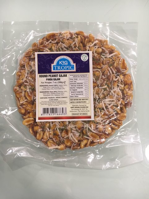 Gajak Round Peanut 200gr Gajak Round Peanut 200gr