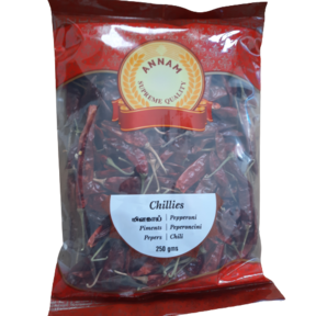 Dried Red Chilli 250 gr