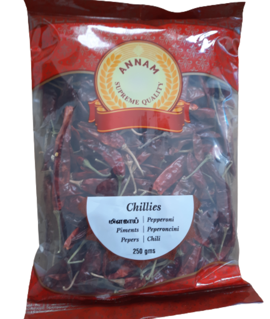 Dried Red Chilli 250 gr Dried Red Chilli 250 gr