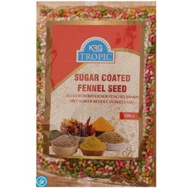 Sugar Coated Fennel Seeds 100gr