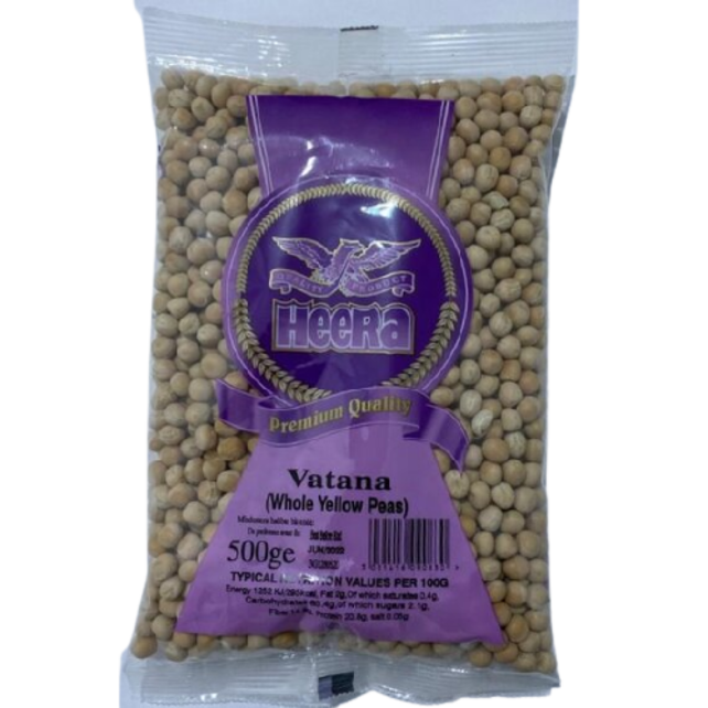 Yellow Whole Peas 500gr