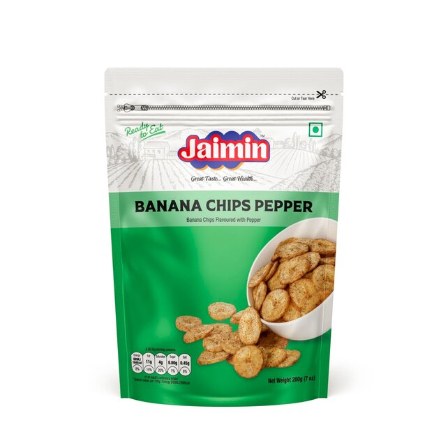 Pepper Banana Chips 200gr