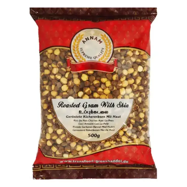 Annam Roasted Gram (Chana) With Skin 450gr