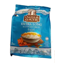 Extra Long Basmati Rice Excel 5kg