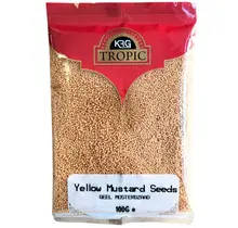 Yellow Mustard Seeds 100gr