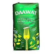 Green Extra Long Basmati Rice 2kg Green Extra Long Basmati Rice 2kg