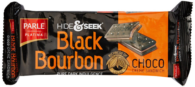 Hide & Seek Black Bourbon Choco 100gr