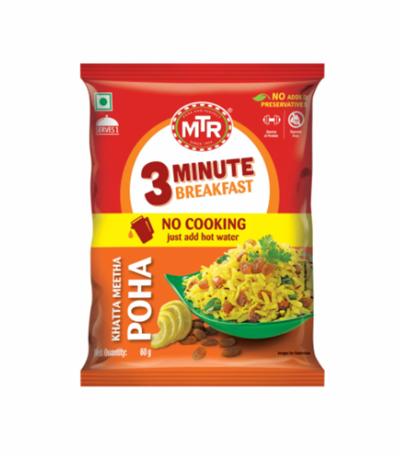 Instant Khatta Meetha Poha 160gr