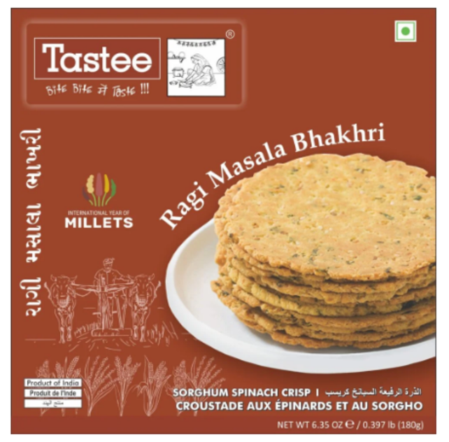 Ragi Masala Bhakhri 180gr Ragi Masala Bhakhri 180gr