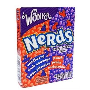 Willy Wonka Candy Wonka Nerds Peach/wild Berry 46.7gr