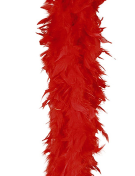 Feather Boa | Rood 50gram