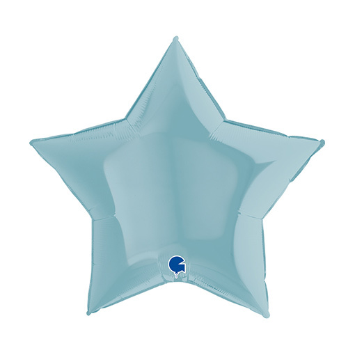 Sempertex Folieballon Star/ Ster | 18inch Lichtblauw