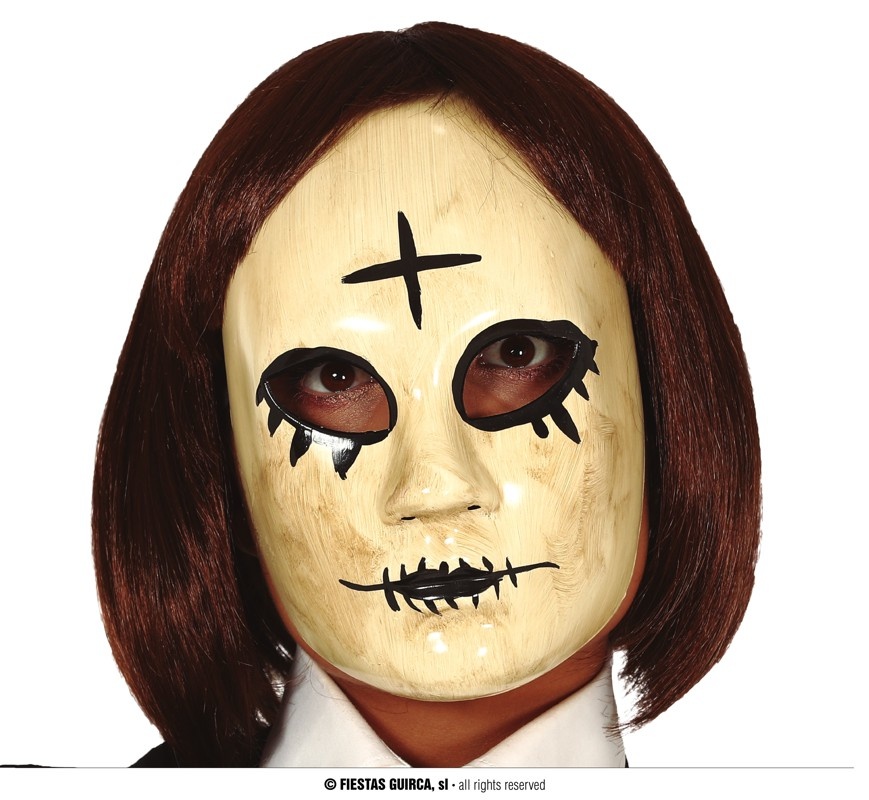 Porselein  Pop Masker | Halloween Masker