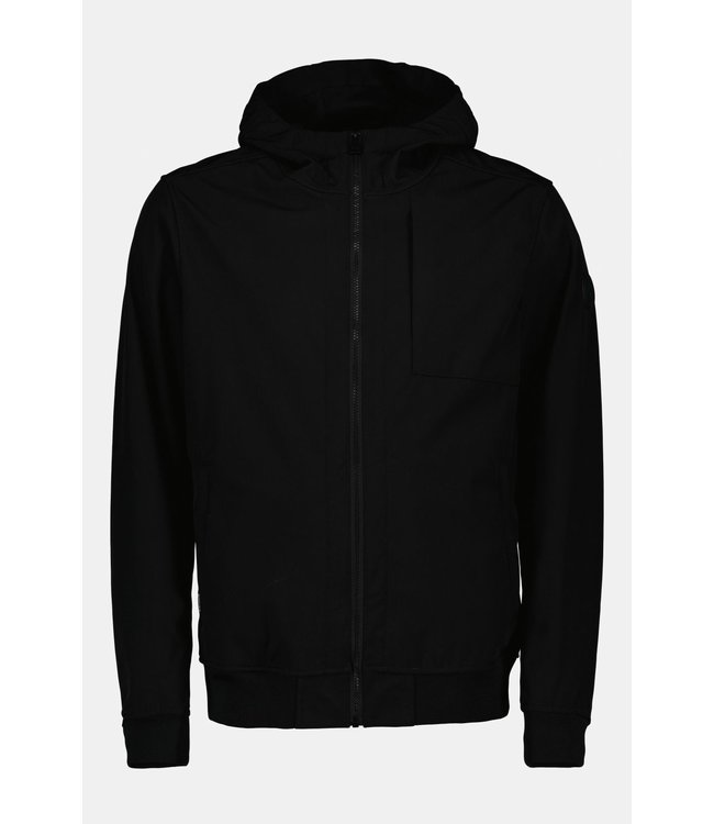 Airforce SOFTSHELL JACKET CHESTPOCKET True Black