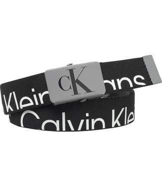 Calvin Klein LOGO CK BELT black