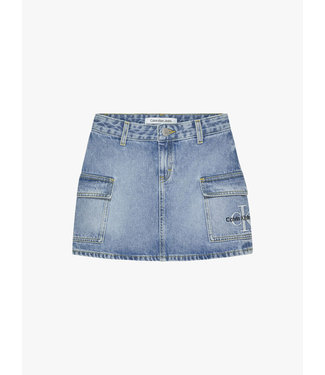 Calvin Klein SKIRT POCKETS CHALKY BLUE