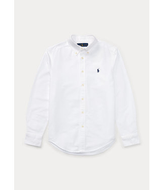 Polo Ralph Lauren SLIM FIT OVERHEMD OXFORD WHITE