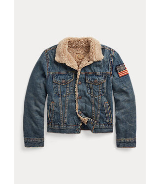 Polo Ralph Lauren DENIM SHERPA TRUCKER JACKET