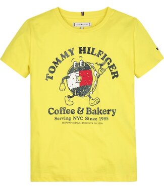Tommy Hilfiger TOMMY BAGELS TEE S/S Light Dahlia