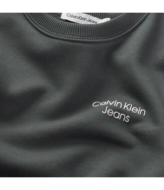 Calvin Klein CKJ STACK LOGO SWEATER GREY